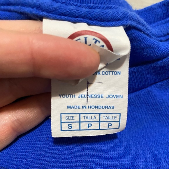 Alaska Wolves Blue Kids T-Shirt - Picture 3 of 4